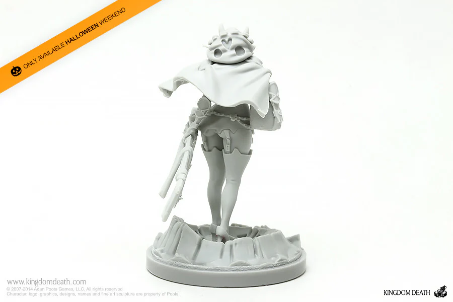 Resin Halloween Pinup Twilight Knight - Image 10