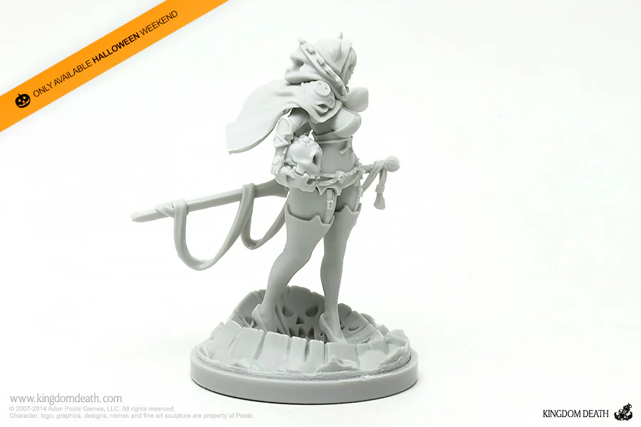 Resin Halloween Pinup Twilight Knight - Image 11