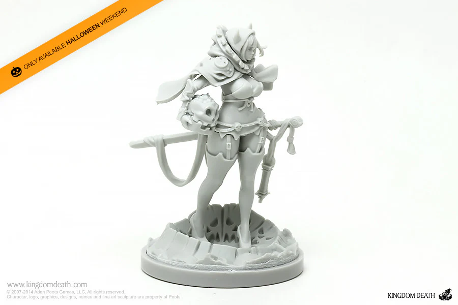 Resin Halloween Pinup Twilight Knight - Image 12