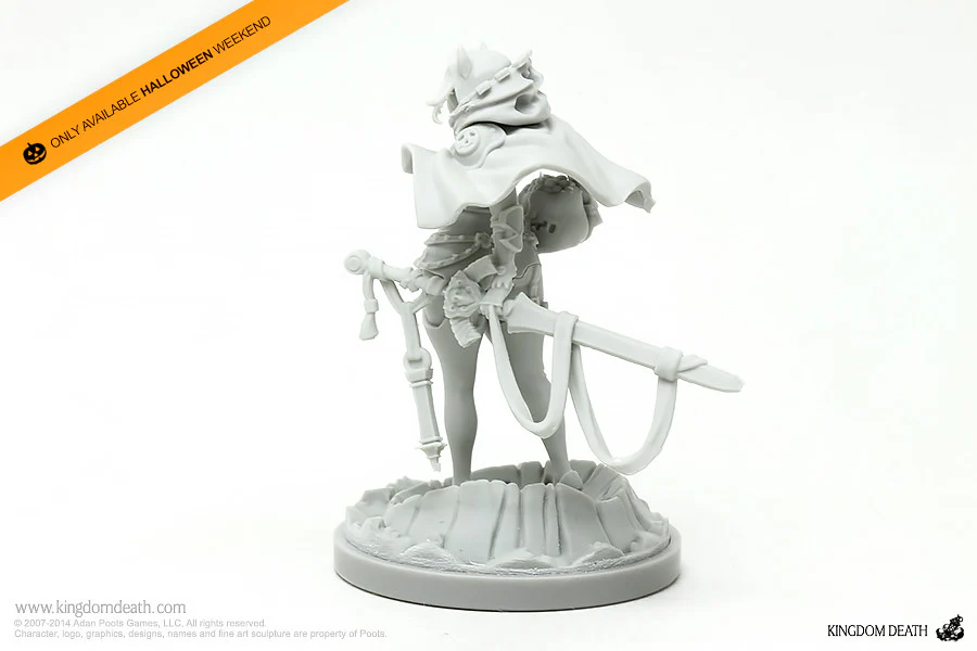 Resin Halloween Pinup Twilight Knight - Image 9